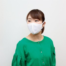 Serao SRO-MWH Mesh Mask, White, Outdoor Activities, Running, Jogging, Airsoft Pollen, Adjustable Size, Men's, Women's, Breathable, Easy to Breathe and Washable