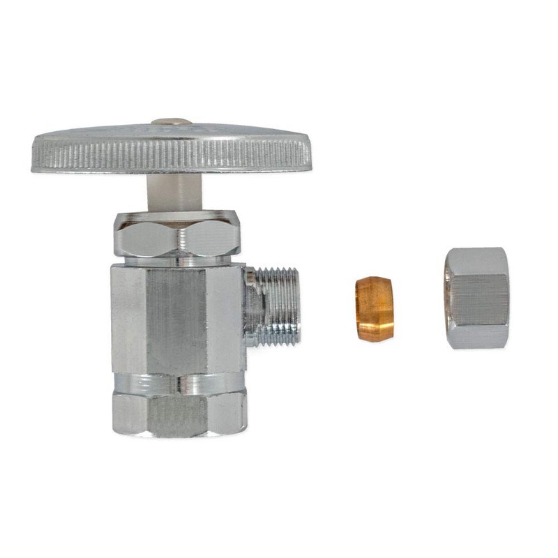 Eastman 1/2 inch FIP x 3/8 inch OD Compression Multi-Turn