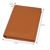 Leatherboss Genuine Leather RFID blocking Hipster Tall Credit Card Holder