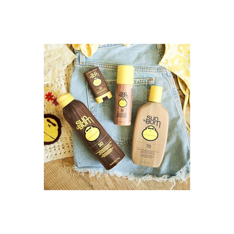 Sun Bum Original SPF 50 Sunscreen Roll-On Lotion Vegan and