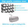 GUXGUY 2" Stainless Steel Vertical Check Valve DN50, NPT Female