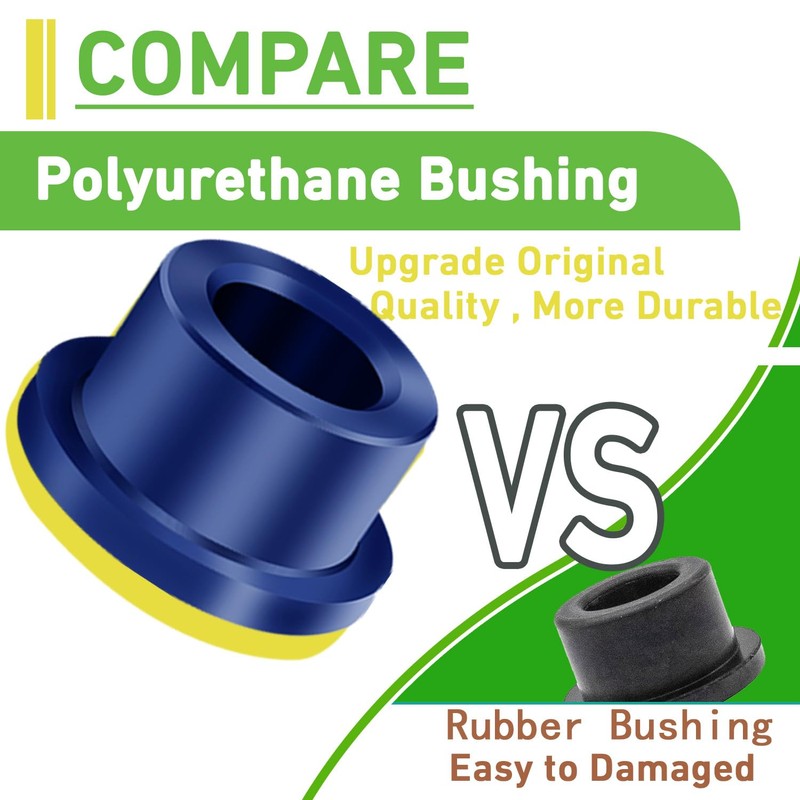 Drive-up Club Car DS Bushings and Sleeve Kit, Polyurethane Bushings