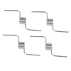 Ciieeo 4pcs Refrigerator Door Support Spring Fridge Divider Door Spring
