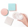 &NE NIT-004SP-SO Diatomaceous Earth Coaster, Sky, Green