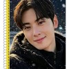 Cuaderno Profesional Cha Eun-woo Pasta Dura 200 Hojas