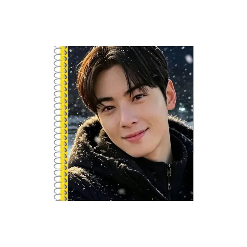 Cuaderno Profesional Cha Eun-woo Pasta Dura 200 Hojas