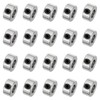 sourcing map 20pcs Set Screw Collars 5.05mm Bore Shaft Collars,