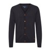 Blend Lennard Men's Fine Knit Cardigan with V-Neck and Button