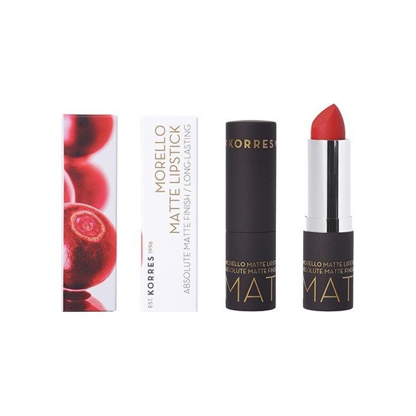 Korres Morello Matte Lipstick 54 Classic Red, 3.5ml