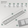 Vent Systems 400 x 60 mm / 16" x 2.4"