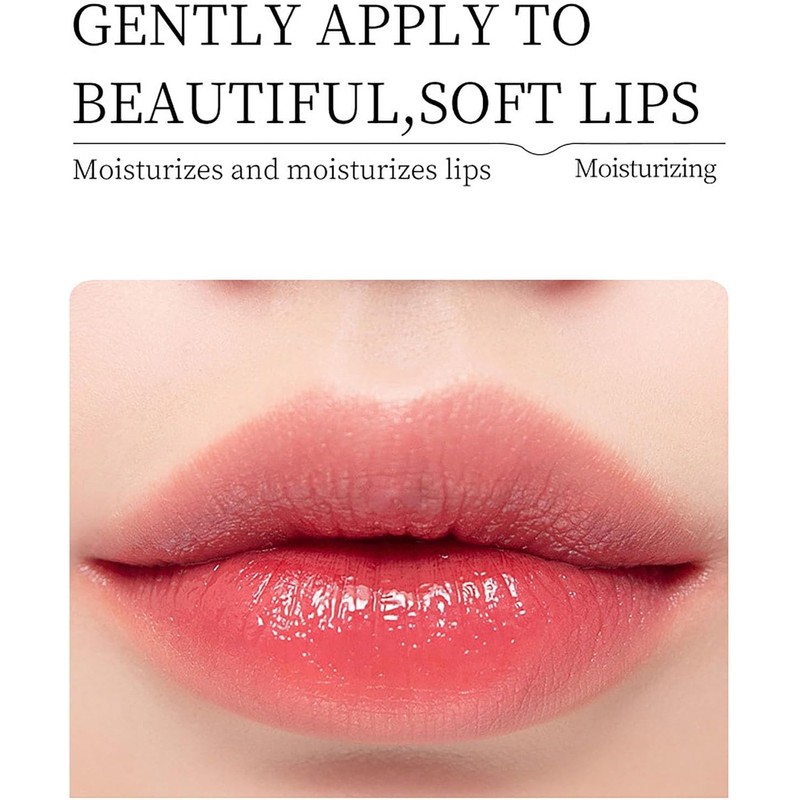 8PCS Mini Bálsamo de Labios y Máscara de Labios,Hidratante para
