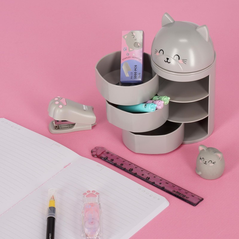Legami - Desk Organiser, Desk Organiser with 3 Side Opening