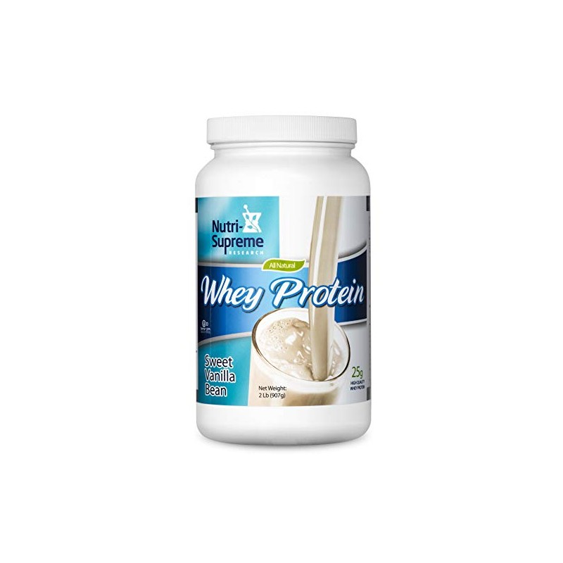 Nutri Supreme Whey Protein Powder Sweet Vanilla Bean 25 g