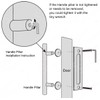 SMARTSTANDARD 12" Barn Door Handles,Sliding Barn Door Pull Handle Stainless