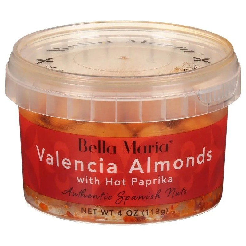 Bella Maria Valencia Almonds with Smoked Paprika, 4 oz (Pack