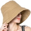QUEENHEAD Women's Hat, UV Protection, 100% Light Blocking, Large Size,