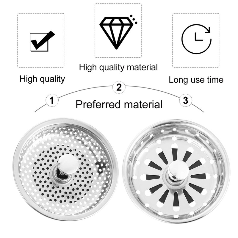 iplusmile Sink Drain Plug Dish Drain Drain Drain 3.1 inches