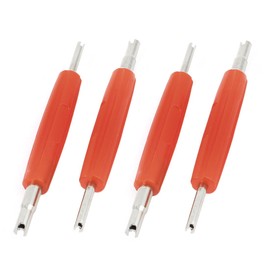 Sourcingmap Car Bike 2 Way Tire Tyre Valve Stem Core Remover Repair Tool 4pcs