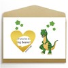 Ring Bearer Scratch Off Proposal Card, Dinosaur Ring Bearer Proposal