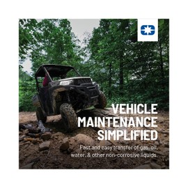 Polaris 1.5 Quart Funnel with Cap, Red - Mess-Free and Controlled Pouring of Automotive Fluids, Oil, Gas - Durable Design for Easy Maintenance, Refills and Precision Pouring, Part 2830574