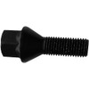 10 Wheel Bolts Taper Collar Black M12 x 1.25 36