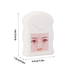 1 x eyebrow cord, eyebrow pre-dyed thread, eyebrow mapping string, for pre-coloured and pre-styled brows