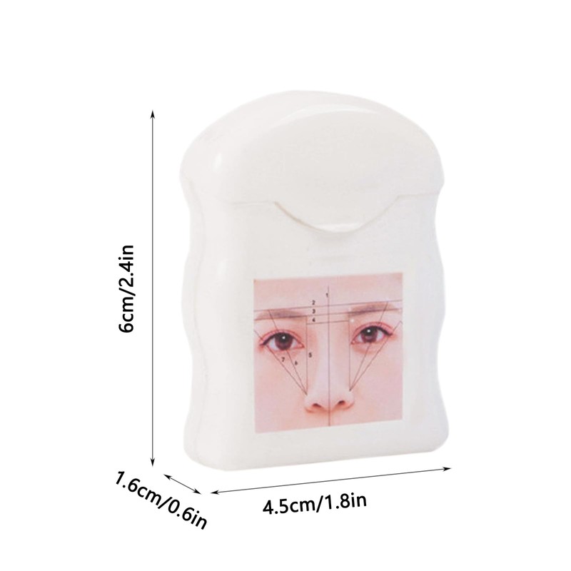 1 x eyebrow cord, eyebrow pre-dyed thread, eyebrow mapping string,