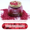 Freeze Dried Raspberries, 100g/3.52OZ Freeze Dried Fruit, Raspberries, No Sugar