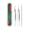 Sae Ro Acne Pimple Remover Extractor Tweezer Set