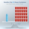 Sharps Container, Needles Clip for Syringes with Needle Sharps Containers