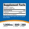Nutricost L-Lysine 1000mg Per Serving, 250 Servings, 500 Capsules -