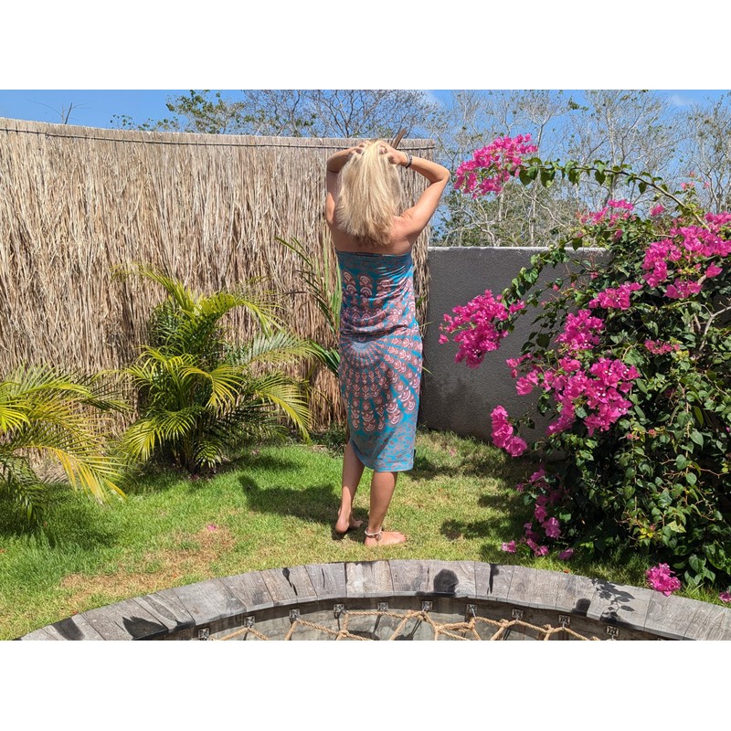 Mienloco SB_A Women's Beach Towel Sarong Scarf Wrap Pareo Neckerchief