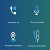 Car Bluetooth Receiver 3.5mm Jack Fast Pairing Stable Connection Portable