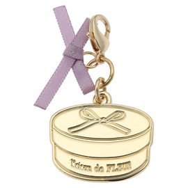 Maison de Fleur 8A42FBJ0400 Women's Charm, Gift Box Charm, Lavender, lavender