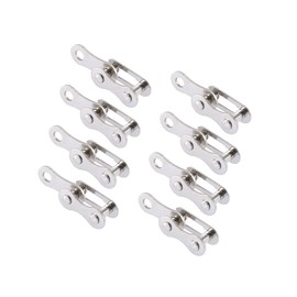 Hihaha 8pcs Single Speed Chain Master Link Joint Clip Connectors for Bike Durable Material