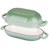 VORRINGARD Enameled Cast Iron Sourdough Bread Oven, Dutch Oven, Loaf