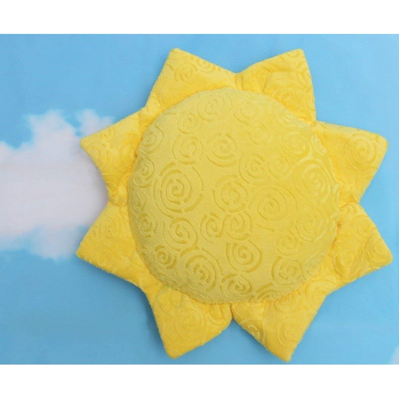Snuggle Stuffs Sun Throw Pillow 14" Soft Minky Plush
