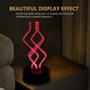 Bubble Color Changing LED Table Lamp Dancing Rotary Stick Lamp