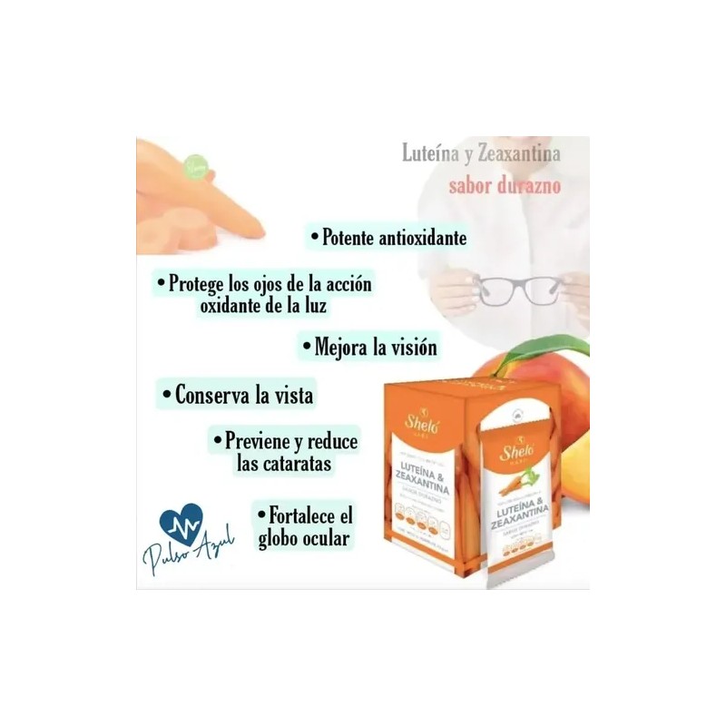 3 Cajas Luteína & Zeaxantina/ Para La Vista & Ojos
