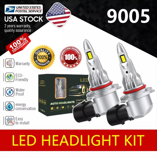 MODIGT Genuine 9005/HB3 LED Headlight High Beam Kit 20000LM For