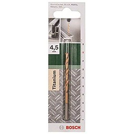 Bosch 2609255097 Metal Drill bits HSS-TiN, DIN 338, 4,5 mm