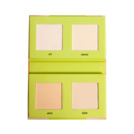 Made By Mitchell Eyelights Brightening Powder Palette, Daylight - Lichte tot medium huid met een neutrale tot koele ondertoon.
