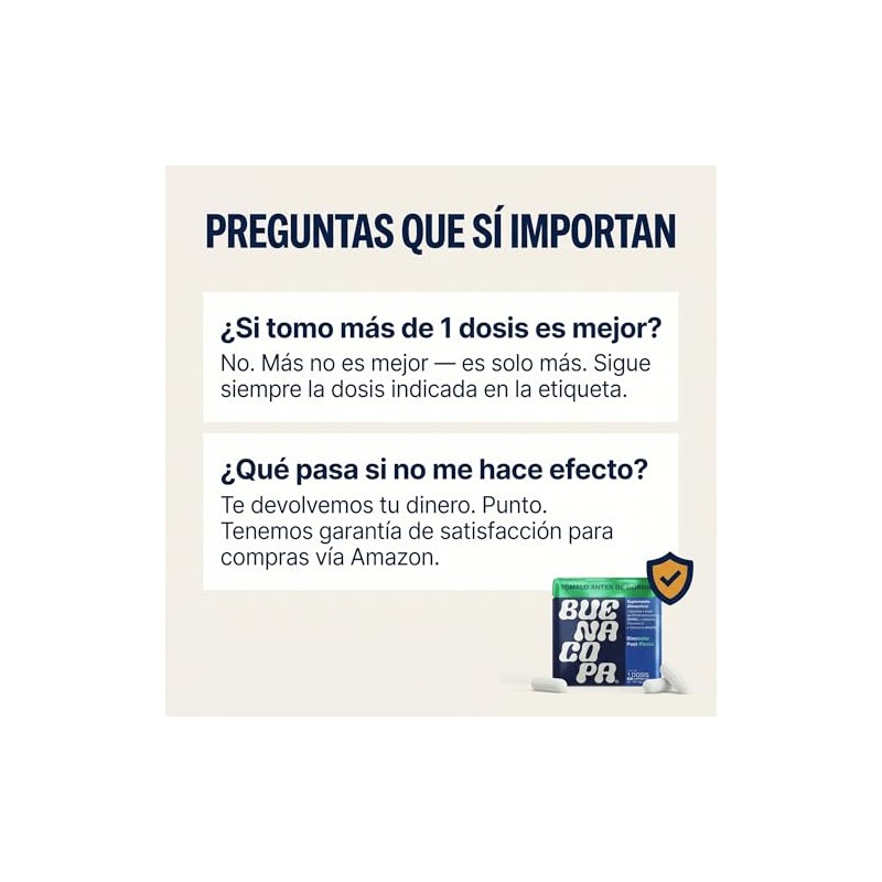 Suplemento Anti Cruda Cisteína Vitamina Cúrcuma Pastillas Hangover Pills Toma
