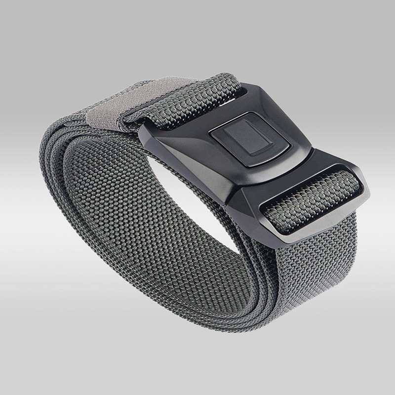 Men Belt Adjustable Length Multifunctional Wearproof Breathable Outdoor Sports Belt