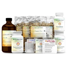 Dr Clark Store Liver Health Protocol by Dr. Hulda Clark – Supports Liver Detox & Health