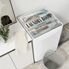 Dryer Top Protector Mat,23.6" X 19.7" Dryer Countertop Cover Washing
