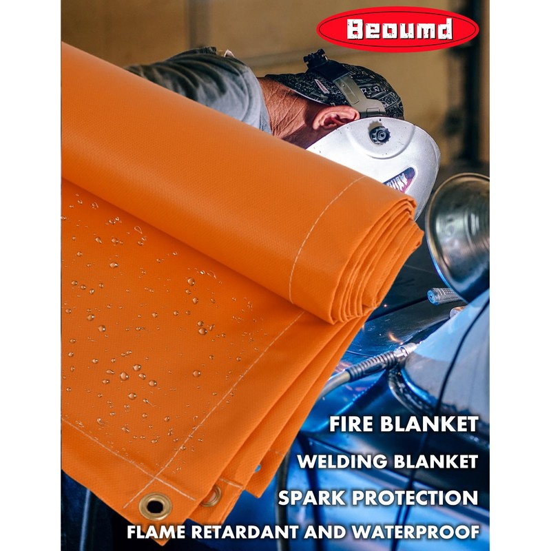 Silicone Welding Blanket 4×6 feet Silicone Coated Fire Blanket Thermal