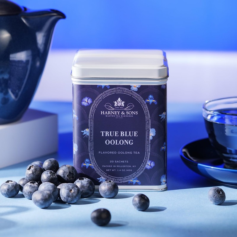Harney & Sons True Blue Oolong, Tin of 20 sachets
