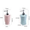 Fenteer Soap Dispenser Plastic 400ml, Refillable Liquid Hand Soap Dispenser