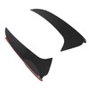 2 Pcs Rear Bumper Spoiler Air Vent Cover Lower Air